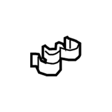 Ford -W713337-S300 Filler Pipe Clip -W713337-S300 Ford Filler Pipe Clip Illustration 1 of 1