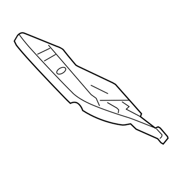 Mercury 3F2Z-1763100-AA Frame And Spring - Front