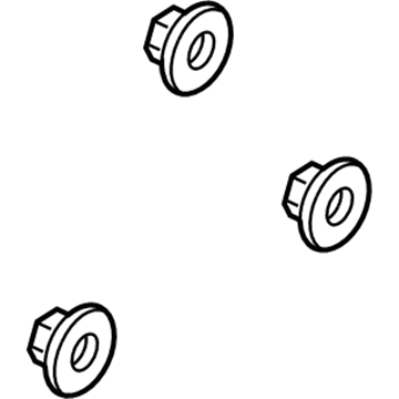 Ford -W520100-S438 Nut - Hex.