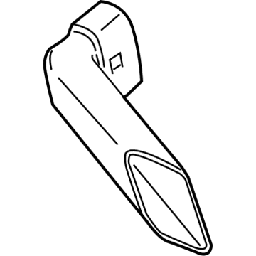 Ford 4S4Z-10C392-BB Duct - Air