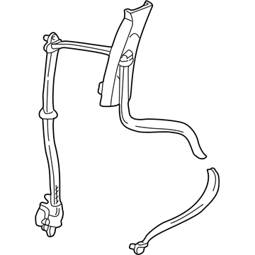 Lincoln 3C5Z-78611B09-AAB Seat Belt Assembly