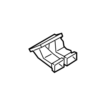 Ford LB5Z-19D809-AB Connector - Duct - Climate Control System