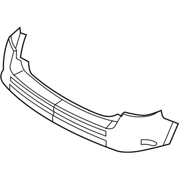 Lincoln MKX Bumper Cover - 7A1Z-17K835-BPTM