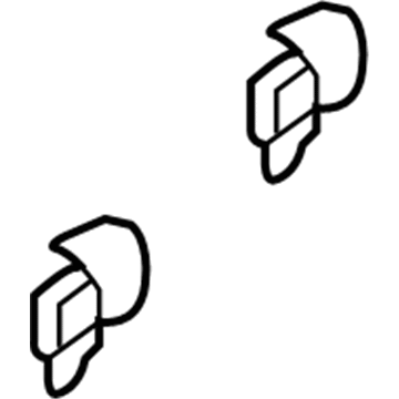Mercury 6C2Z-9628-AA Clamp