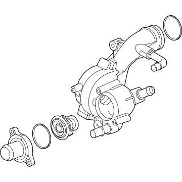 Ford P2GZ-8503-A Housing - Water Pump