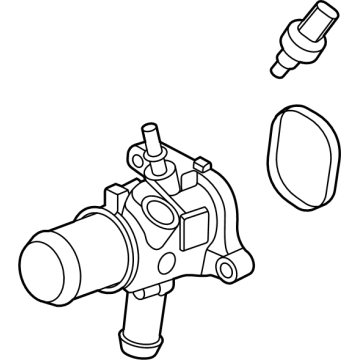 Ford P2GZ-8K556-A Adaptor - Water Outlet Connection