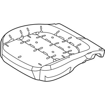 Ford M1PZ-78632A23-A Pad - Seat Cushion