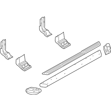 Ford 4C3Z-16450-AAA Step Assembly