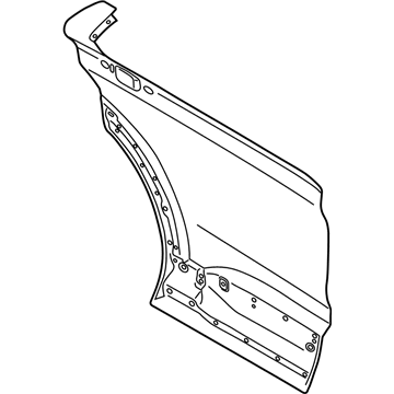 Lincoln LC5Z-7824700-A Panel Assembly - Door - Outer