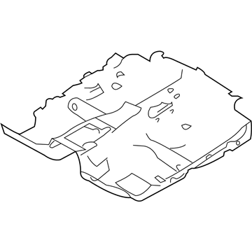 Ford 8R3Z-6313000-BD Carpet - Floor