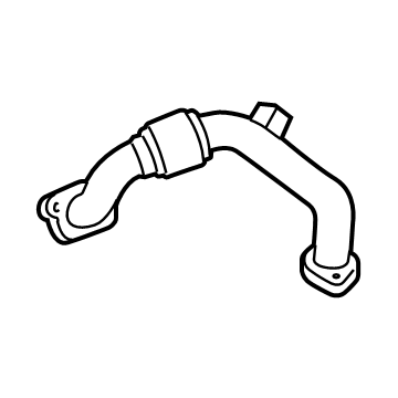 Ford LC3Z-9E469-A Tube - EGR Valve To Exhaust Manifold