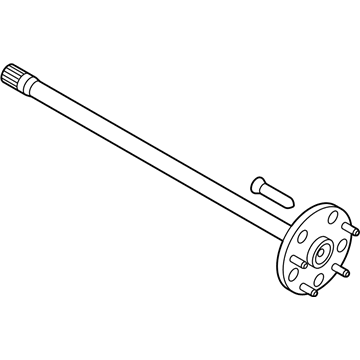 Ford KK4Z-4234-B Shaft Assembly - Rear Axle