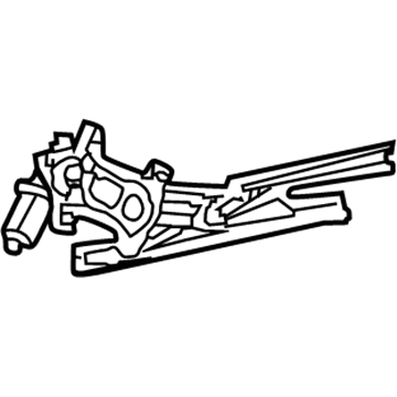 Ford 1C3Z-2523201-BA Regulator And Motor Assembly - Window