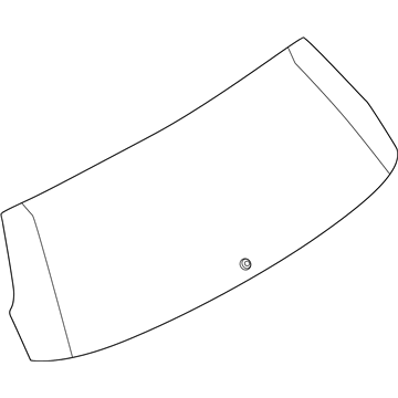 Ford LB5Z-7842006-A Glass - Back Window