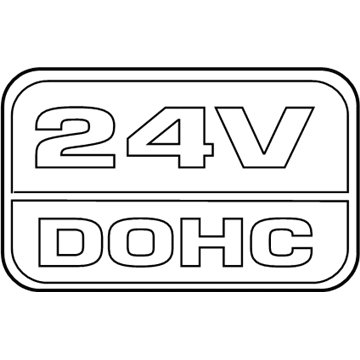 Ford F6RZ-16098-KA Name Plate