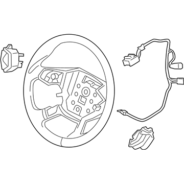 Ford BM5Z-3600-SA Wheel Assembly - Steering
