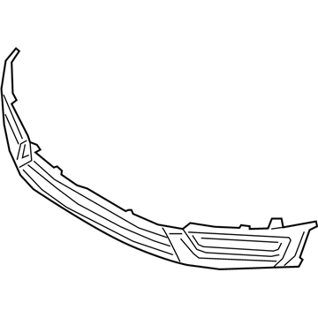 Ford KA1Z17E810BA Bumper Grille, Front KA1Z17E810BA Ford Bumper Grille, Front Illustration 1 of 1