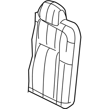 Lincoln 6L7Z-7866600-CA Cover Assembly - Rear Seat