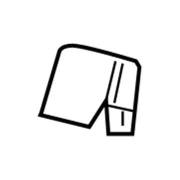 Lincoln 2L1Z-78613C46-BA Cover - Seat Belt Retractor