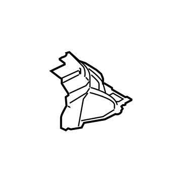 Ford CK4Z-6131112-AA Trim - C Pillar