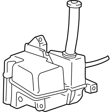 Lincoln XW4Z-17618-BA Reservoir - Windshield