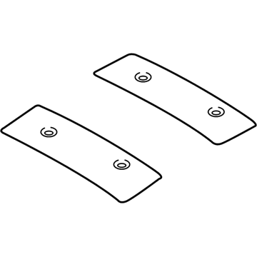 GD9Z-5452184-A Ford Insulator Illustration 1 of 1