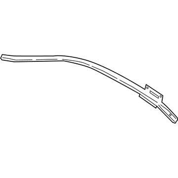 Lincoln GD9Z-5451186-A Rail Assembly - Body Side - Upper