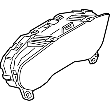 Ford KB3Z-10849-AD Instrument Cluster