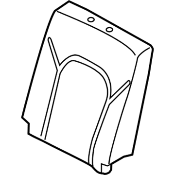 Ford FL3Z-1666800-B Pad - Rear Seat Back