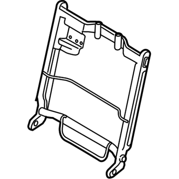 Ford JC3Z-16613A38-A Frame - Rear Seat Back Retainer