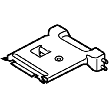 Ford FL3Z-1667336-A Bracket, Rear Center Driver Side FL3Z-1667336-A Ford Bracket, Rear Center Driver Side Illustration 1 of 1