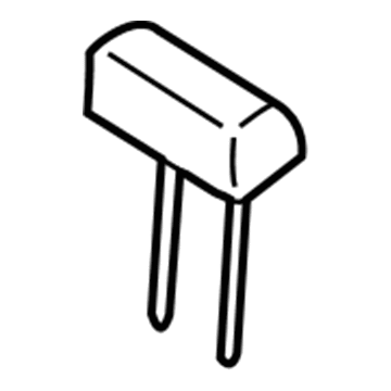 Ford FU5Z-96611A08-A Head Rest Assembly