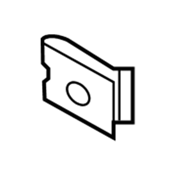 FL3Z-13489-A Ford Tail Lamp Assembly Clip Illustration 1 of 1