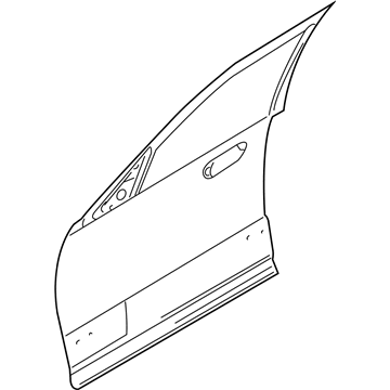 Lincoln 9L7Z-7820200-A Panel Assembly - Door - Outer