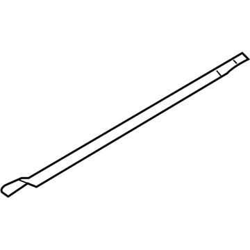 Lincoln 7L1Z-7820758-B Weatherstrip - Door Lower