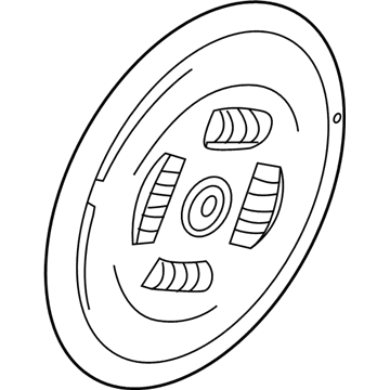 Ford DG9Z-7550-A Disc Assembly - Clutch