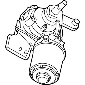 Ford NZ6Z-17508-B Motor Assembly - Wiper