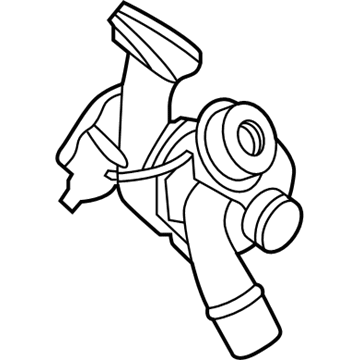 Ford GB8Z-6K682-B Turbocharger Assembly