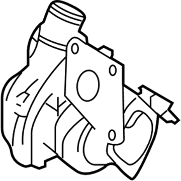 Lincoln GB8Z-6K682-A Turbocharger Assembly