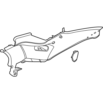 Ford LJ8Z-5831012-AD Trim - Load Compartment