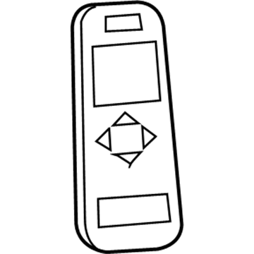 Ford 7L1Z-18C908-C Remote Control 7L1Z-18C908-C Ford Remote Control Illustration 1 of 1