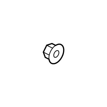 Ford -W702651-S437 Nut And Washer Assembly - Hex.