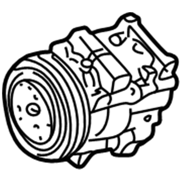 Ford 4R3Z-19703-A Compressor Assembly
