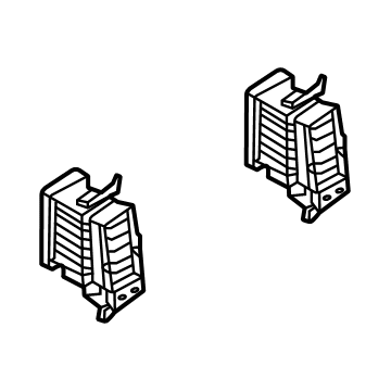 Ford M2DZ-19893-AP Louvre Assembly - Vent Air