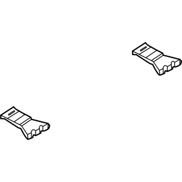 Ford M2DZ-19C802-A Duct Assembly - Heater Outlet Rear