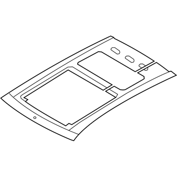 Ford AT4Z-7850056-A Frame - Sliding Roof Panel Opening