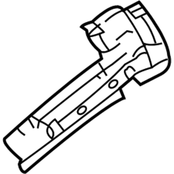 Ford 5R3Z-7602504-AA Pillar - Front Body