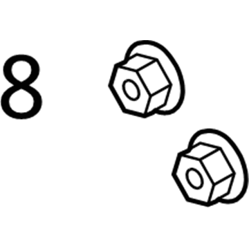 Mercury -W707144-S441 Nut