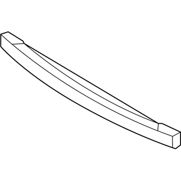 Mercury 9L8Z-17757-A Bumper Assembly - Front