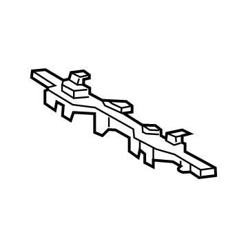 Ford FU5Z-96610E35-A Lower Bracket, Driver Side FU5Z-96610E35-A Ford Lower Bracket, Driver Side Illustration 1 of 1